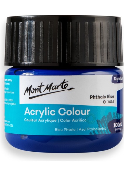 Renkli Boya Signature 100 ml Phthalo Blue