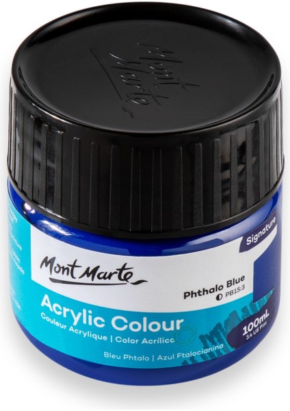 Renkli Boya Signature 100 ml Phthalo Blue