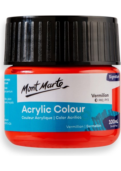 Renkli Boya Signature 100 ml Vermilion