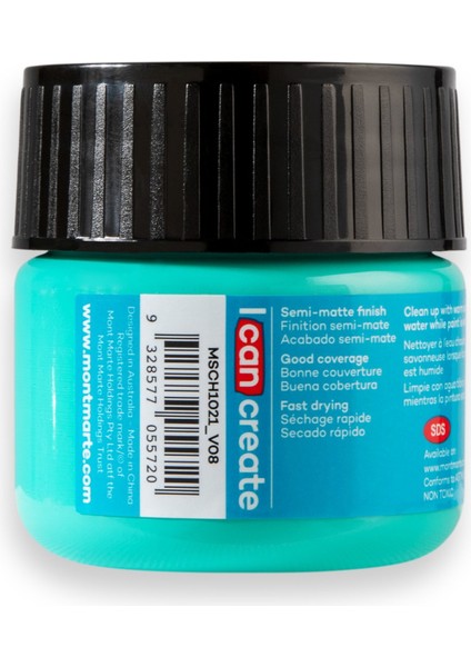 Renkli Boya Signature 100 ml Aqua Green