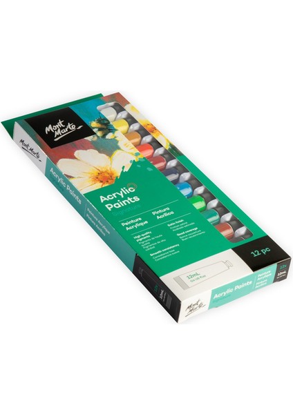 Boya Seti 12 Parça x 12 ml fırsatları