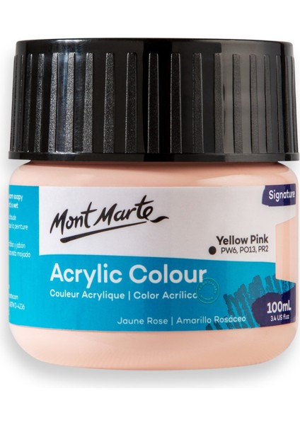 Renkli Boya Signature 100 ml Yellow Pink