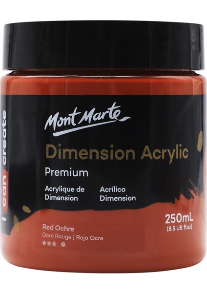 Dimension Akrilik 250 ml Red Ochre