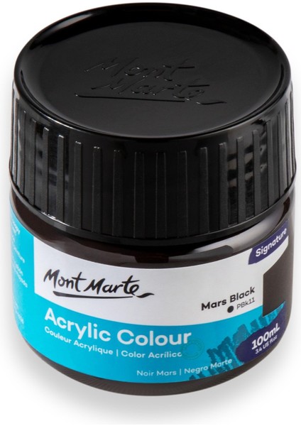 Renkli Boya Signature 100 ml Mars Black modelleri