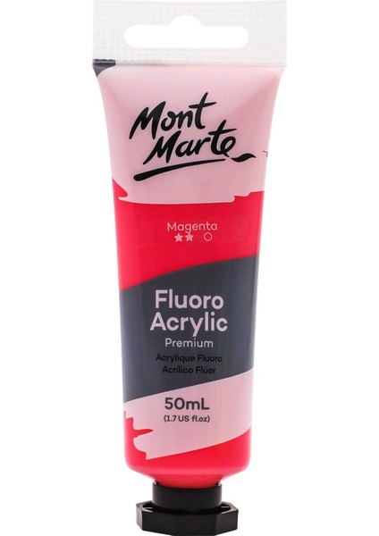 Floro Akrilik Boya 50 ml Magenta