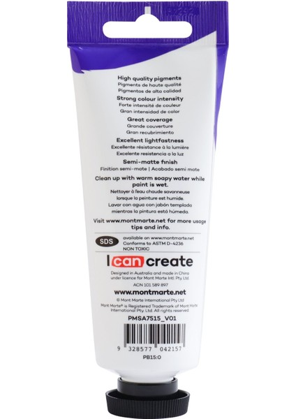 Saten Akrilik 75 ml Phthalo Blue fiyatları
