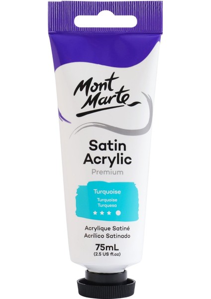 Saten Akrilik 75 ml Turquoise