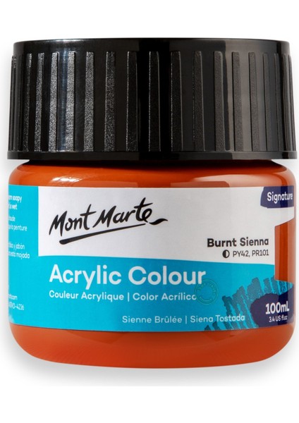 Renkli Boya Signature 100 ml Burnt Sienna