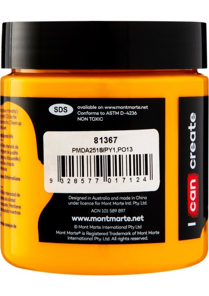 Dimension Akrilik 250 ml Yellow Ochre fiyatları