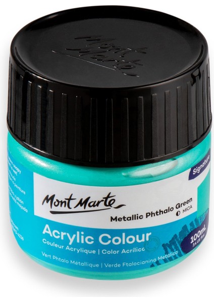 Renkli Boya Signature 100 ml Metallic Phthalo Green