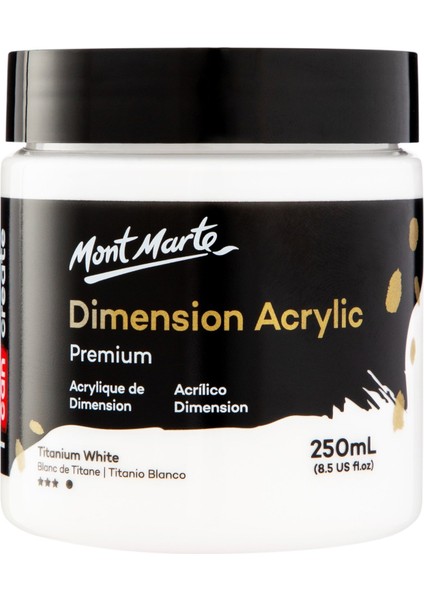 Dimension Akrilik 250 ml Titanyum White