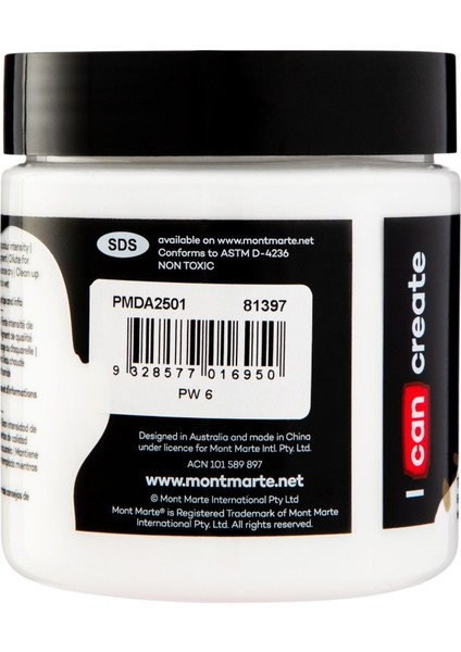 Dimension Akrilik 250 ml Titanyum White fiyatları