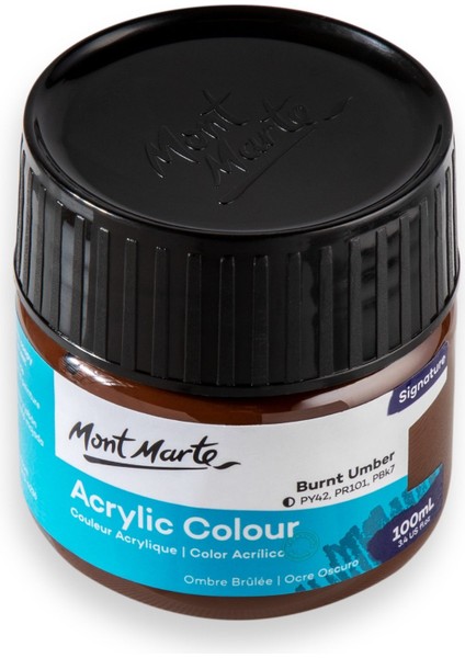 Renkli Boya Signature 100 ml Burnt Umber modelleri
