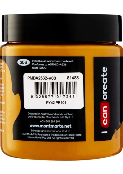 Dimension Akrilik 250 ml Raw Sienna fiyatları