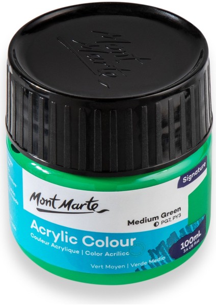 Renkli Boya Signature 100 ml Medium Green fiyatları