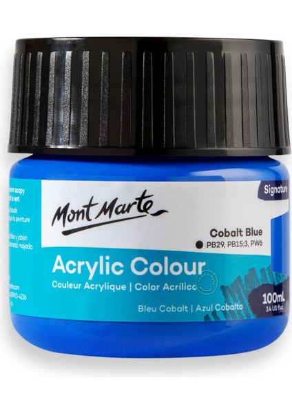 Renkli Boya Signature 100 ml Cobalt Blue