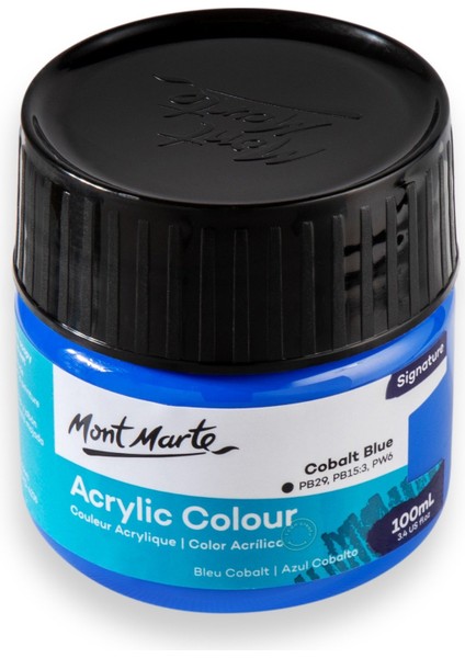 Renkli Boya Signature 100 ml Cobalt Blue fiyatları
