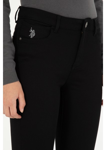 Kadın Siyah Pantolon (Kanvas-Chino) 50290854-VR046 indirimleri