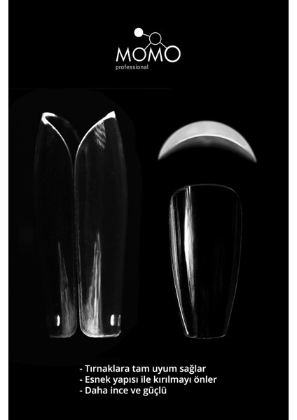 Tırnak Soft Gel Tips 120 Ad. (Balerin)