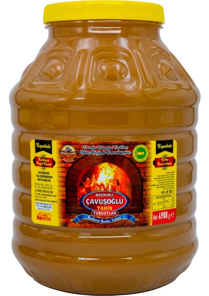 Çavuşoğlu Odun Ateşinde Bozkır Tahini Karafırın Tahini 4900g