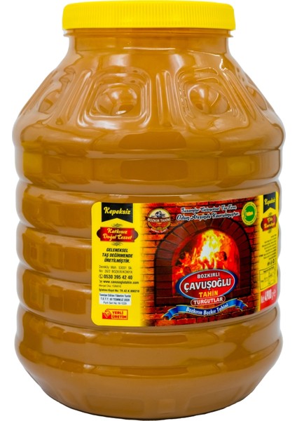 Çavuşoğlu Odun Ateşinde Bozkır Tahini Karafırın Tahini 4900g fiyatları