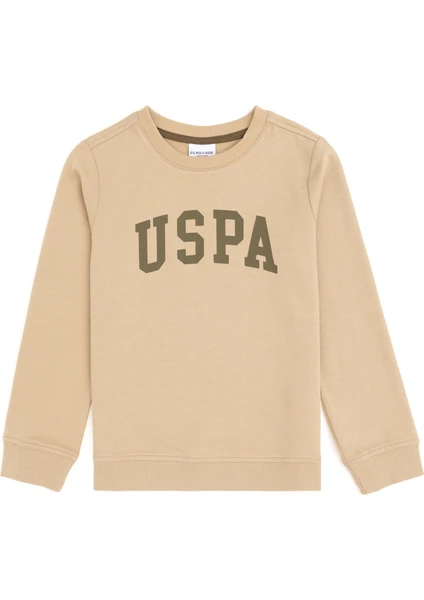 U.S. Polo Assn. Erkek Çocuk Kum Sweatshirt 50293474-VR085