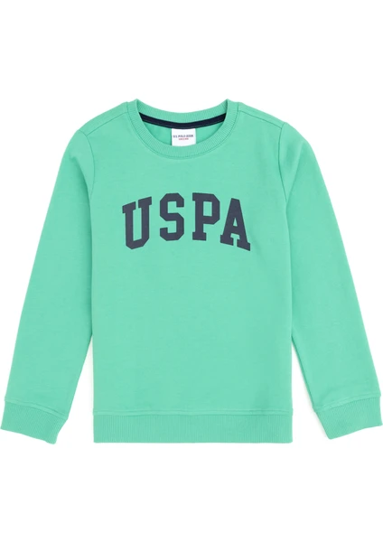 U.S. Polo Assn. Erkek Çocuk Koyu Mint Sweatshirt 50293474-VR152