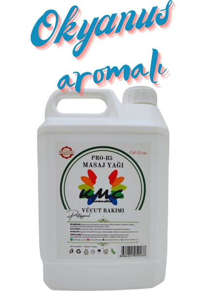 Aromaterapi Masaj Yağı Okyanus Aromalı 5 lt