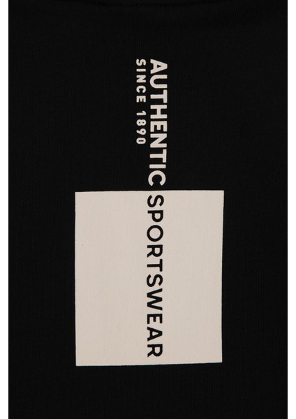 Erkek Çocuk Siyah Sweatshirt 50293515-VR046 fırsatları