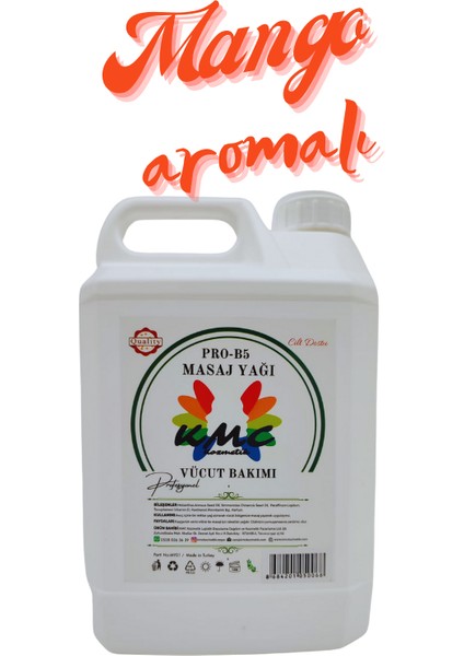 Aromaterapi Masaj Yağı Mango Aromalı 5 lt