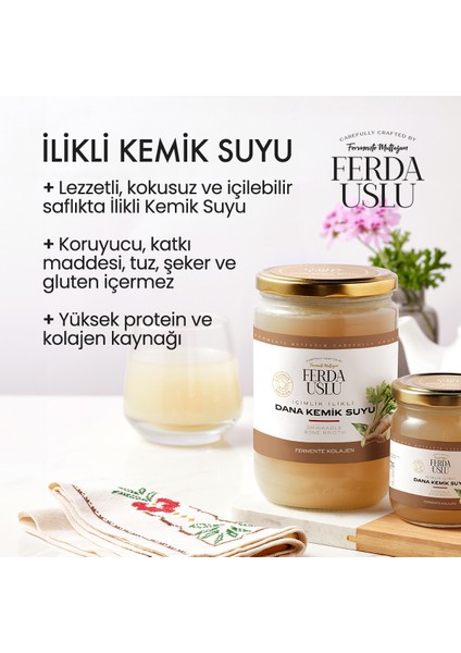 Fermente Mutfağım Ilikli Kemik Suyu (Içimlik) 210 ml