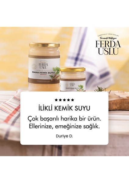 Fermente Mutfağım Ilikli Kemik Suyu (Içimlik) 210 ml