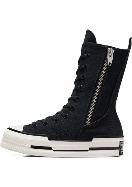 Chuck 70 Plus X-Hi Kadın Günlük Ayakkabı A10361C Siyah