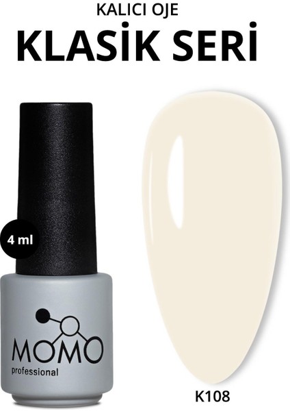 Kalıcı Oje K108, Vanilya, 4 ml