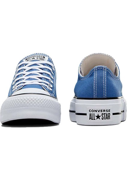 Chuck Taylor All Star Lift Platform A08289C Kadın Mavi Günlük Sneaker Ayakkabı