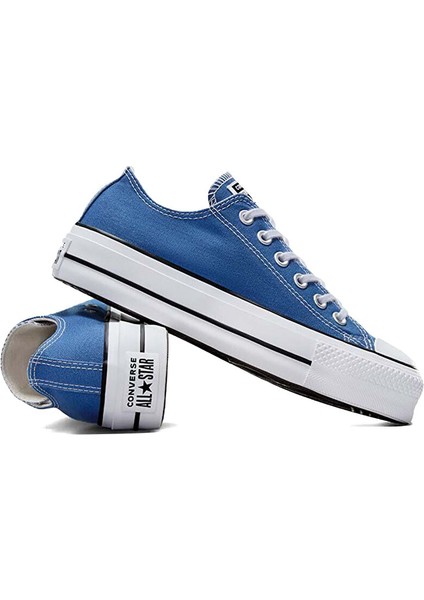 Chuck Taylor All Star Lift Platform A08289C Kadın Mavi Günlük Sneaker Ayakkabı
