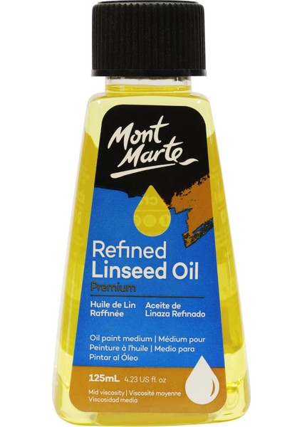 MONT MARTE Rafine Keten Tohumu Yağı 125 ml