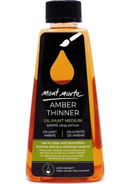 MONT MARTE mm Amber Tiner Doğal 500 ml