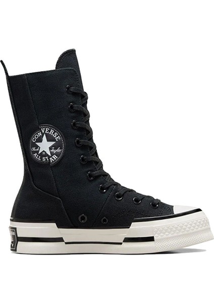 Chuck 70 Plus X-Hi Kadın Günlük Ayakkabı A10361C Siyah