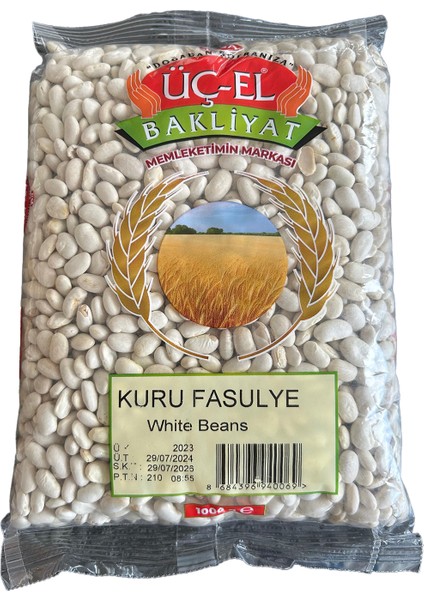 Üç-El Kuru Fasulye 1000 gr