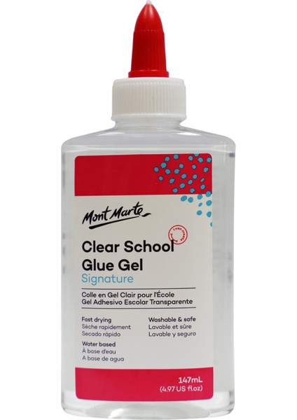 mm Şeffaf Okul Tutkalı 147 ml Yıkanabilir