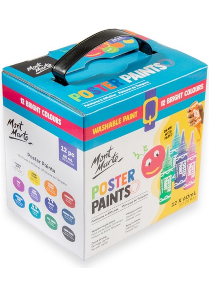 Poster Boya Seti 12PC x 60 ml
