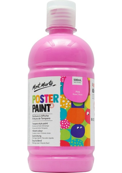 Poster Boyası 500 ml Pink