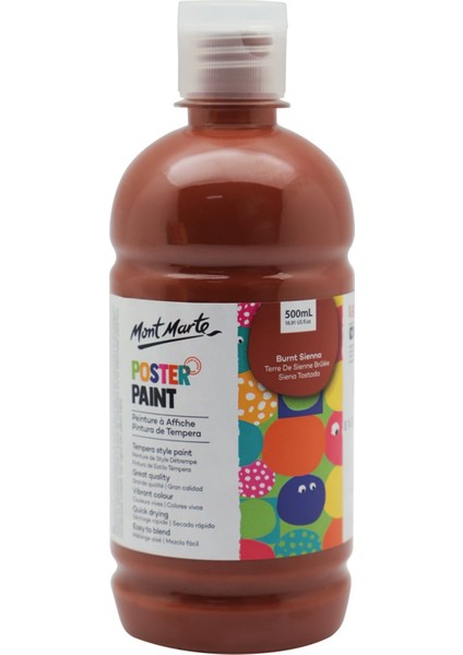 Poster Boyası 500 ml Burnt Sienna