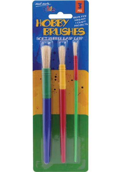 mm Hobi Fırçaları 3'lü