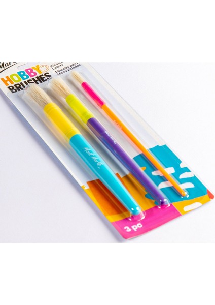 mm Hobi Fırçaları 3'lü modelleri
