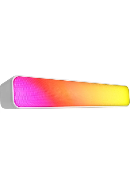 MD-SBT25 Rgb Oyuncu Speaker Soundbar 10WMICROSD Taşınabilir USB Bluetooth Speaker Bluetooth Hoparlör