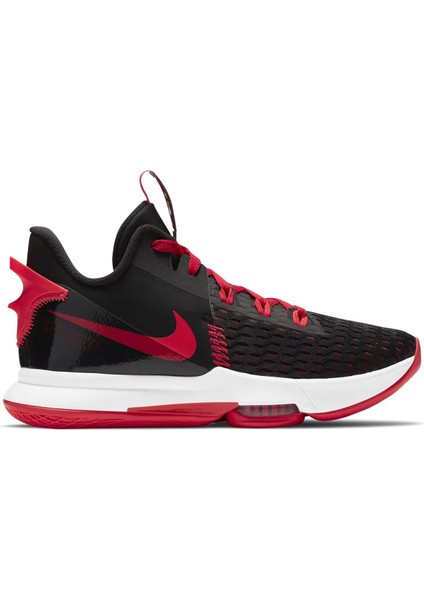 Lebron Witness V Basketball Shoes Black Red Basketbol Ayakkabısı Siyah Kırmızı