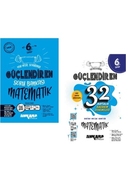 6. Sınıf Matematik Güçlendiren Soru Bankası - Güçlendiren 32 Deneme