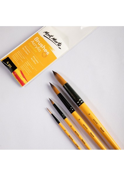 mm Gallery Serisi Fırça Seti Akrilik 4'lü Signature fırsatları